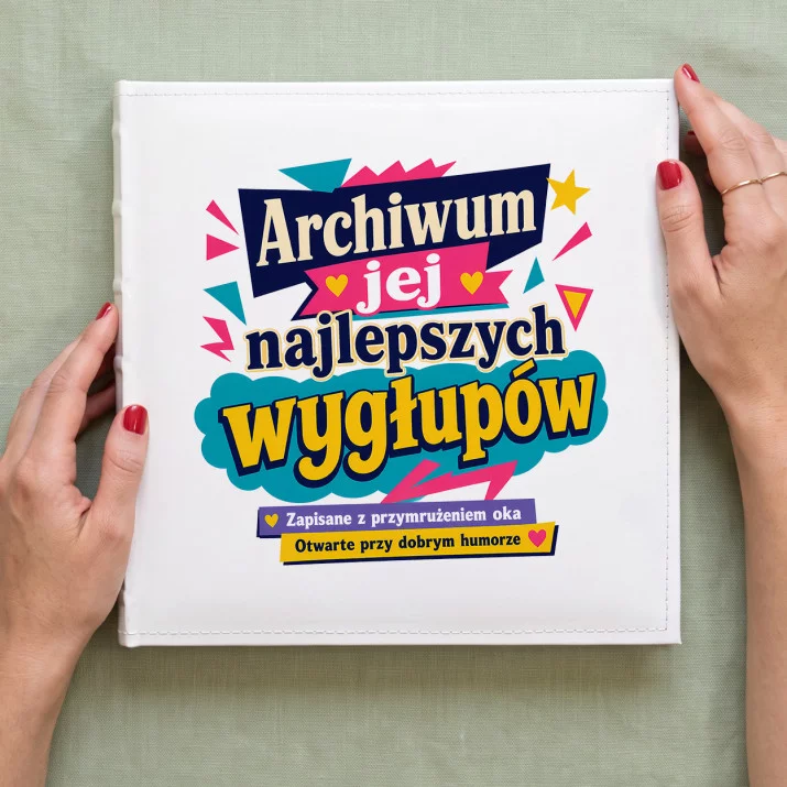 Album Na Zdjęcia Tradycyjny Na Mikołajki Prezent Dla Kobiety: Archiwum Wesołych Chwil Album Na Zdjęcia Tradycyjny Na Mikołajki Prezent Dla Kobiety: Archiwum Wesołych Chwil