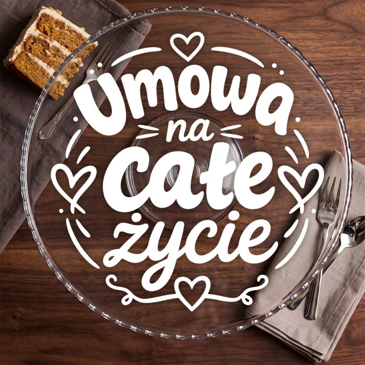 Patera Na Ciasto Na Ślub Cywilny Prezent Dla Pary: Elegancki Żart Miłosny Patera Na Ciasto Na Ślub Cywilny Prezent Dla Pary: Elegancki Żart Miłosny