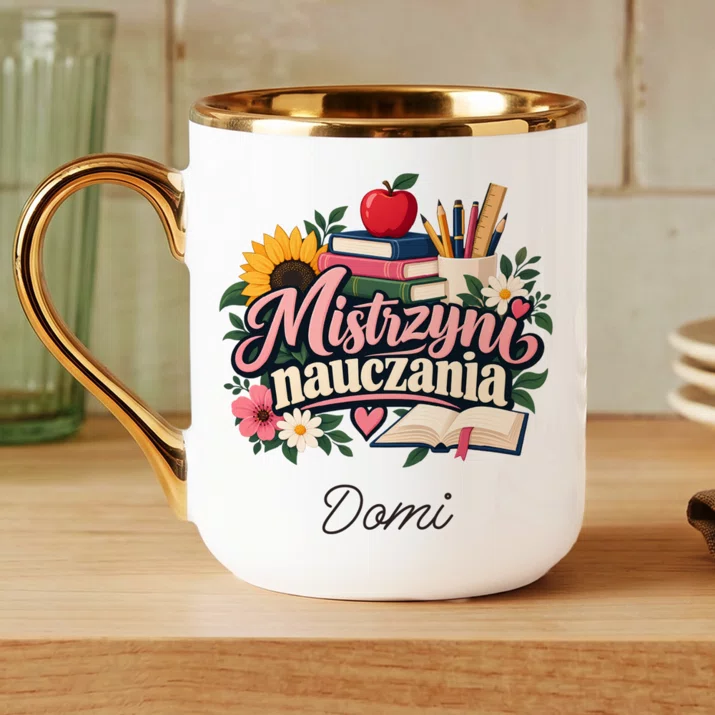 Kubek Personalizowany Dla Nauczycielki Na Koniec Roku Prezent Na Dzień Nauczyciela Dla Kobiety: Mistrzyni Nauczania Kubek Personalizowany Dla Nauczycielki Na Koniec Roku Prezent Na Dzień Nauczyciela Dla Kobiety: Mistrzyni Nauczania