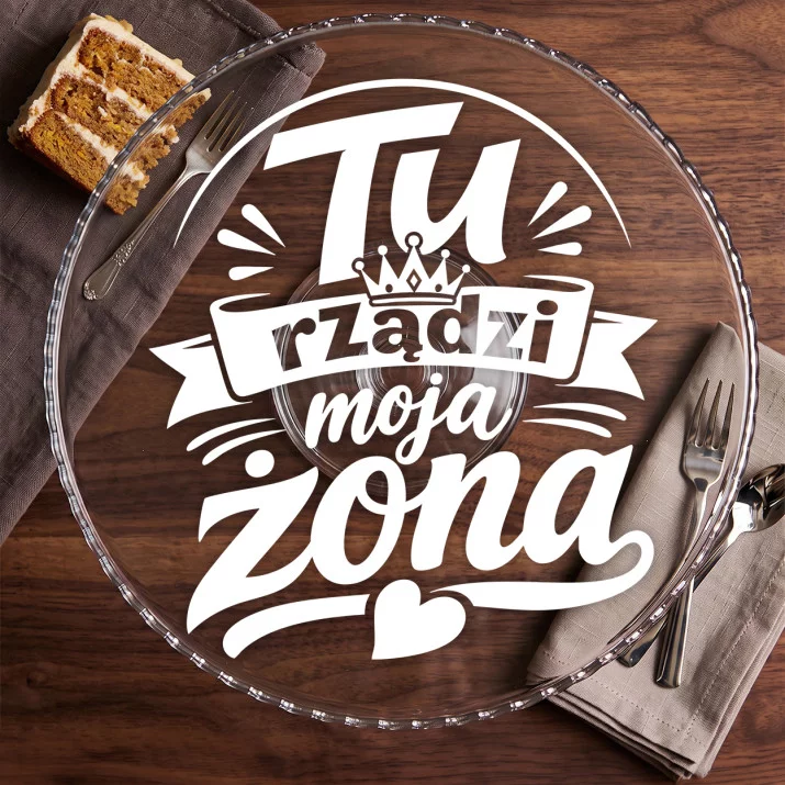 Patera Na Ciasto Dla Żony Prezent Na Rocznicę Ślubu Dla Kobiety: Domowa Królowa Humoru Patera Na Ciasto Dla Żony Prezent Na Rocznicę Ślubu Dla Kobiety: Domowa Królowa Humoru