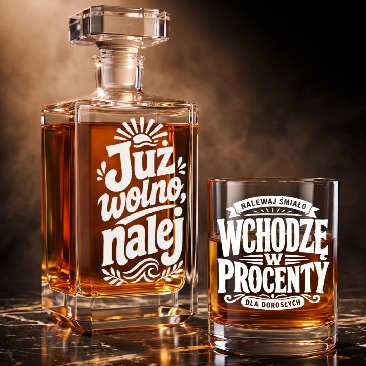 Zestaw Do Whisky Na Osiemnastkę Prezent Dla Mężczyzny: Już Wolno, Nalej Zestaw Do Whisky Na Osiemnastkę Prezent Dla Mężczyzny: Już Wolno, Nalej