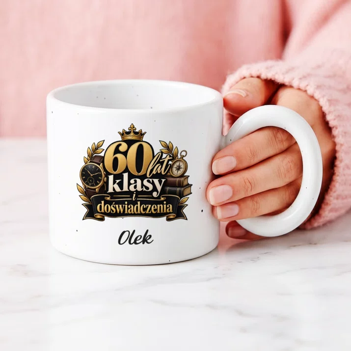 Kubek Premium Na 60 Urodziny Prezent Dla 60 Latka Mężczyzny: 60 Lat Klasy I