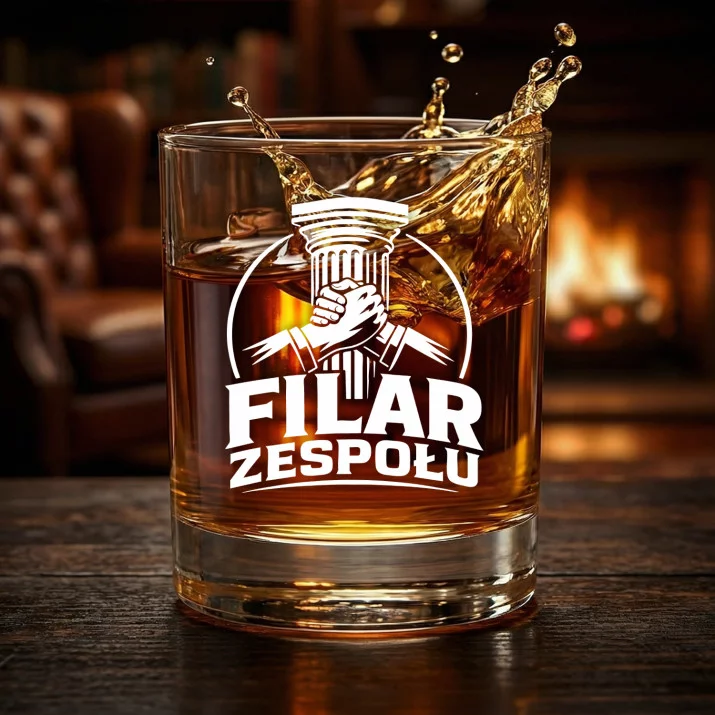Szklanka Do Whisky Dla Współpracownika Prezent Dla Mężczyzny: Filar Zespołu Szklanka Do Whisky Dla Współpracownika Prezent Dla Mężczyzny: Filar Zespołu