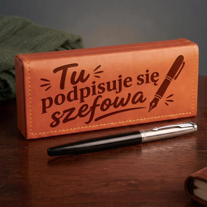 Pióro Wieczne Parker W Etui Dla Szefowej Prezent Dla Kobiety: Podpis Szefowej Pióro Wieczne Parker W Etui Dla Szefowej Prezent Dla Kobiety: Podpis Szefowej