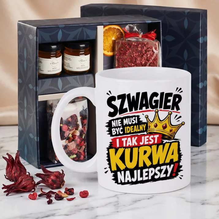 Zestaw Prezenowy Z Kubkiem Dla Szwagra: Najlepszy Szwagier Zestaw Prezenowy Z Kubkiem Dla Szwagra: Najlepszy Szwagier