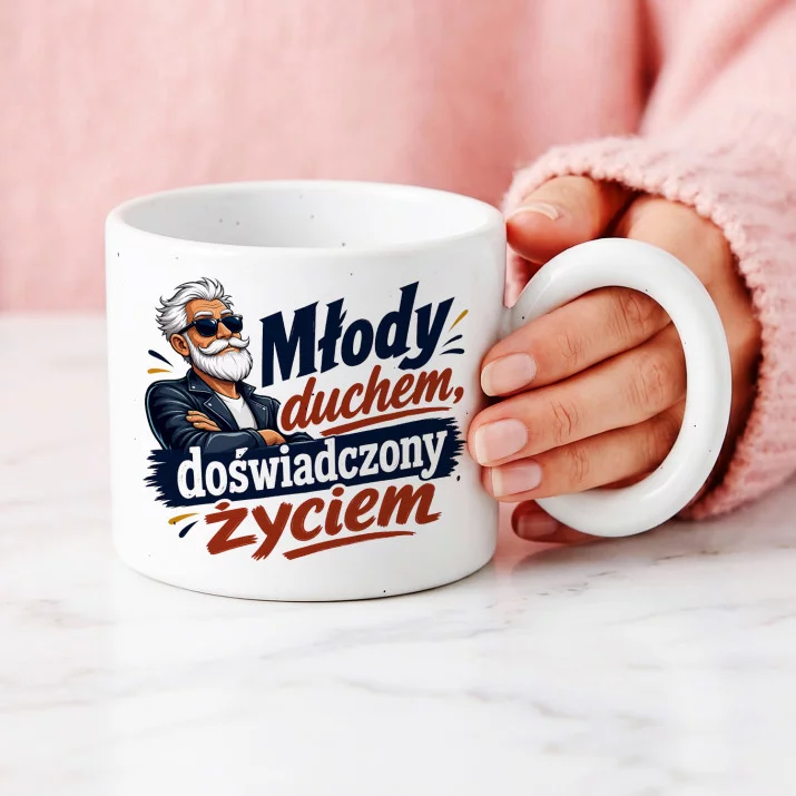 Kubek Z Okrągłym Uchem Dla Starszego Pana Prezent Dla Mężczyzny: Humor Dżentelmena Kubek Z Okrągłym Uchem Dla Starszego Pana Prezent Dla Mężczyzny: Humor Dżentelmena
