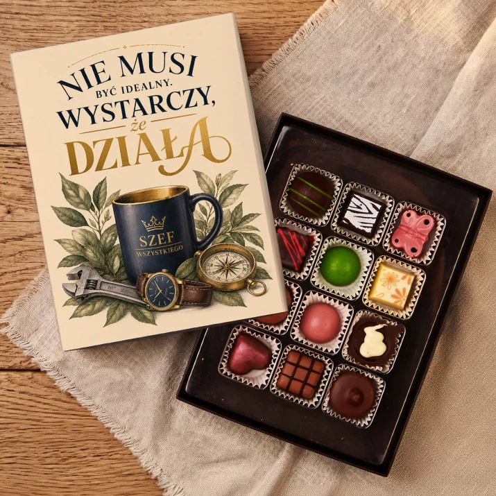 Czekoladki Na Dzień Taty Prezent Dla Taty Mężczyzny: Wystarczy, Że Działa Czekoladki Na Dzień Taty Prezent Dla Taty Mężczyzny: Wystarczy, Że Działa