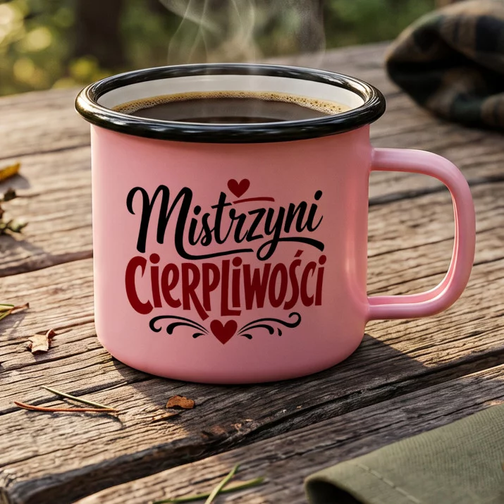 Kubek Emaliowany Na Rocznicę Prezent Na Walentynki Dla Kobiety: Elegancki Dowcip Miłosny Kubek Emaliowany Na Rocznicę Prezent Na Walentynki Dla Kobiety: Elegancki Dowcip Miłosny