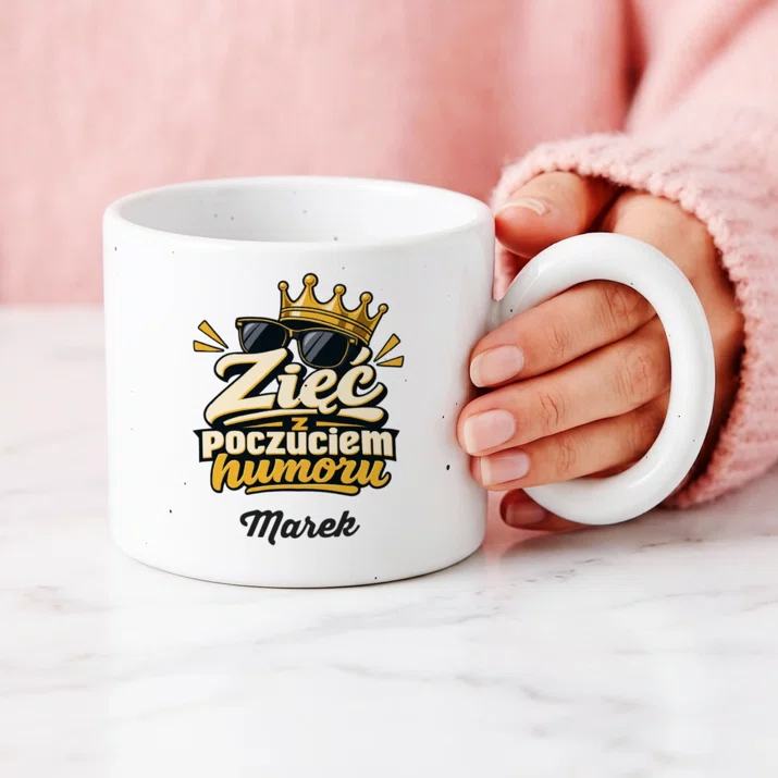 Kubek Premium Dla Zięcia Prezent Dla Mężczyzny: Zięć Z Poczuciem Humoru