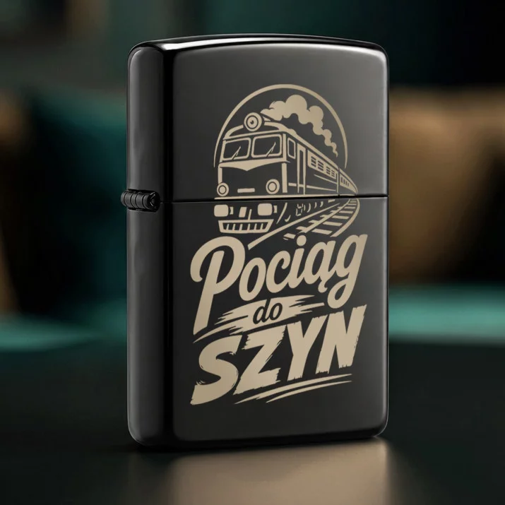 Zapalniczka Z Grawerem Dla Kolejarza Prezent Dla Mężczyzny: Humor Na Szynach