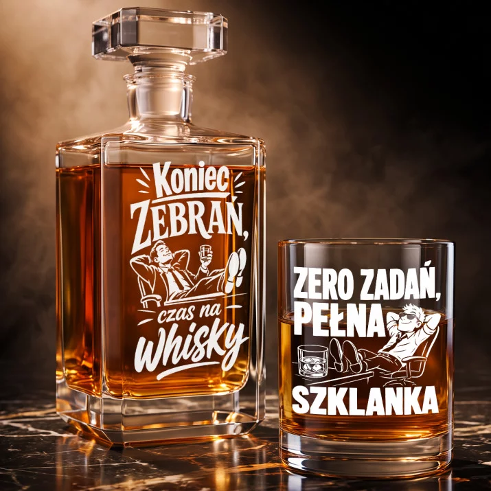 Zestaw Do Whisky Na Odejście Z Pracy Prezent Dla Mężczyzny: Wolność Od Zebrań Zestaw Do Whisky Na Odejście Z Pracy Prezent Dla Mężczyzny: Wolność Od Zebrań