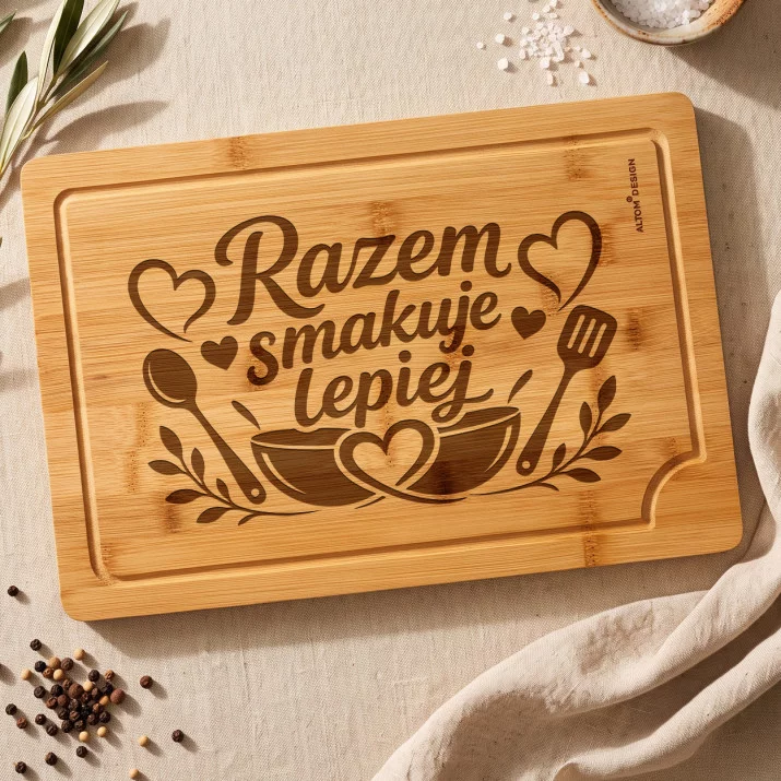 Deska Do Krojenia Dla Młodej Pary Prezent Na Ślub Dla Pary: Smaki Miłości Deska Do Krojenia Dla Młodej Pary Prezent Na Ślub Dla Pary: Smaki Miłości