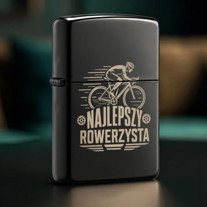 Zapalniczka Z Grawerem Dla Rowerzysty Prezent Dla Mężczyzny: Duma Rowerzysty