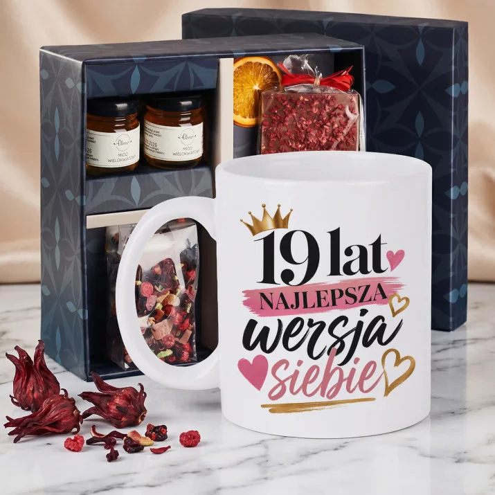 Zestaw Prezenowy Z Kubkiem Dla 19 Latki: Najlepsza Wersja Siebie