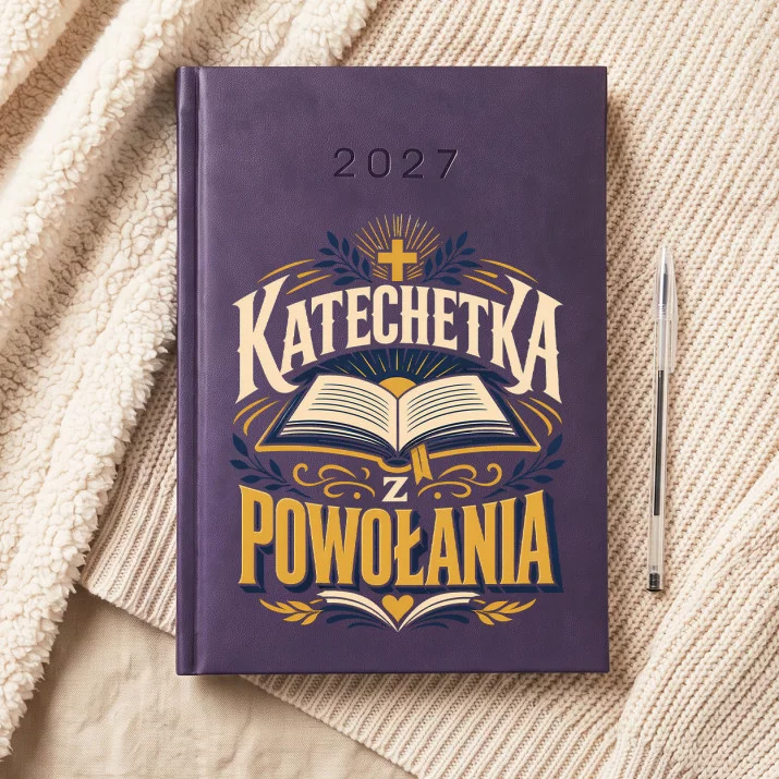 Kalendarz Książkowy A5 2027 Dla Katechetki Prezent Dla Kobiety: Serce I Wiara Kalendarz Książkowy A5 2027 Dla Katechetki Prezent Dla Kobiety: Serce I Wiara