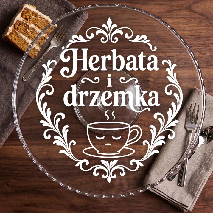 Patera Na Ciasto Na Odejście Na Emeryturę Prezent Dla Emeryta Kobiety: Herbaciany Relaks Patera Na Ciasto Na Odejście Na Emeryturę Prezent Dla Emeryta Kobiety: Herbaciany Relaks