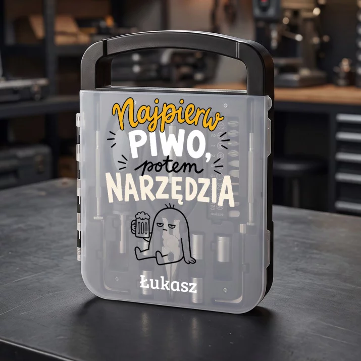 Zestaw Narzędzi Dla Piwosza Prezent Dla Mężczyzny: Kufel I Klucz Zestaw Narzędzi Dla Piwosza Prezent Dla Mężczyzny: Kufel I Klucz