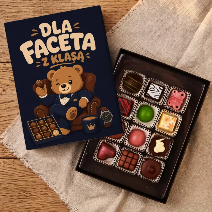 Czekoladki Dla Faceta Prezent Dla Mężczyzny: Dla Faceta Z Klasą Czekoladki Dla Faceta Prezent Dla Mężczyzny: Dla Faceta Z Klasą