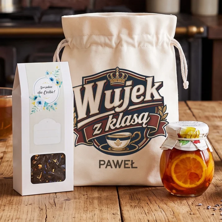 Zestaw Herbaciany Dla Wujka Prezent Dla Mężczyzny: Emblemat Wujka Zestaw Herbaciany Dla Wujka Prezent Dla Mężczyzny: Emblemat Wujka