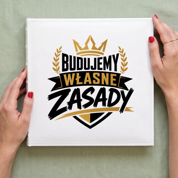 Album Na Zdjęcia Tradycyjny Na Wesele Prezent Dla Pary Młodej Pary: Manifest Własnych Zasad Album Na Zdjęcia Tradycyjny Na Wesele Prezent Dla Pary Młodej Pary: Manifest Własnych Zasad