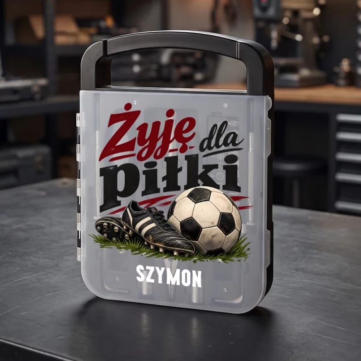 Zestaw Narzędzi Dla Fana Piłki Nożnej Prezent Dla Mężczyzny: Żyję Dla Piłki Zestaw Narzędzi Dla Fana Piłki Nożnej Prezent Dla Mężczyzny: Żyję Dla Piłki