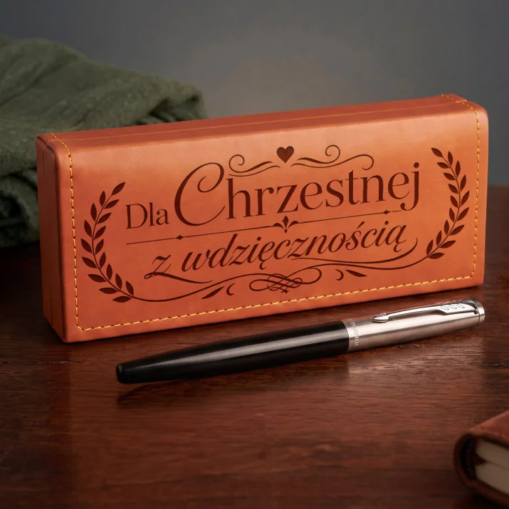 Pióro Wieczne Parker W Etui Dla Matki Chrzestnej Prezent Dla Kobiety: Elegancja Chrzestnej Pióro Wieczne Parker W Etui Dla Matki Chrzestnej Prezent Dla Kobiety: Elegancja Chrzestnej