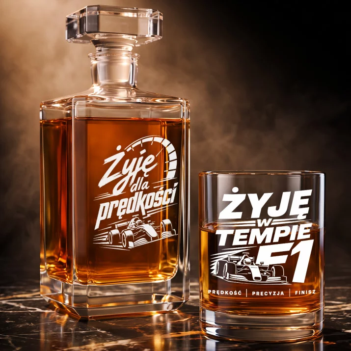Zestaw Do Whisky Dla Fana F1 Prezent Dla Mężczyzny: Manifest Prędkości Zestaw Do Whisky Dla Fana F1 Prezent Dla Mężczyzny: Manifest Prędkości