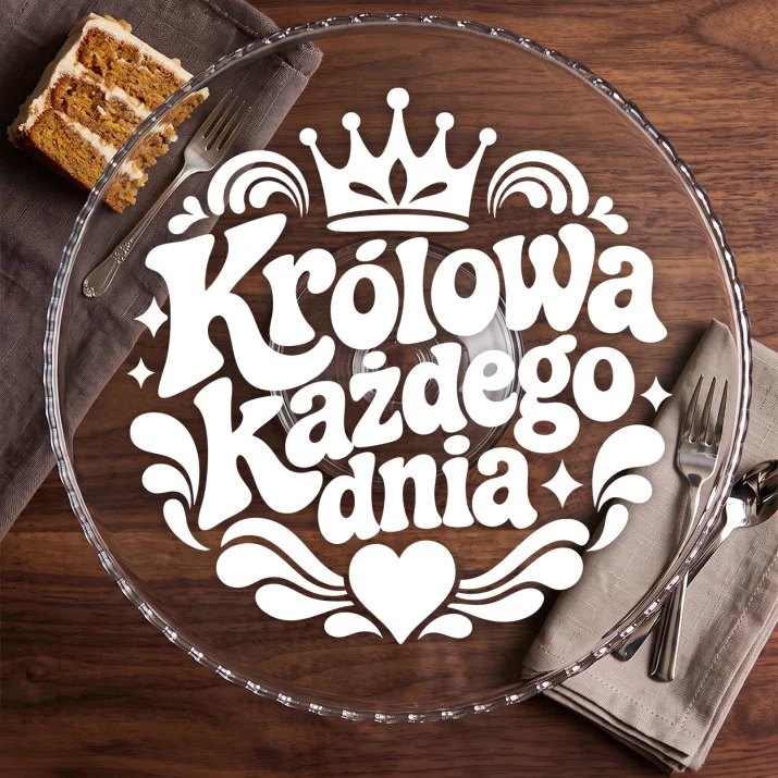 Patera Na Ciasto Na Mikołaja Prezent Dla Kobiety: Groovy Retro Elegancja Patera Na Ciasto Na Mikołaja Prezent Dla Kobiety: Groovy Retro Elegancja