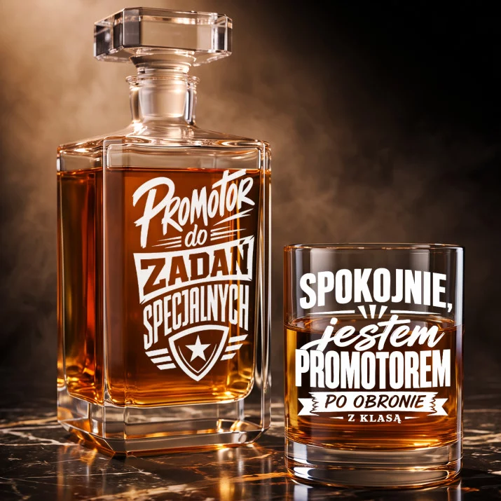 Zestaw Do Whisky Dla Promotora Prezent Dla Mężczyzny: Dowcipny Toast