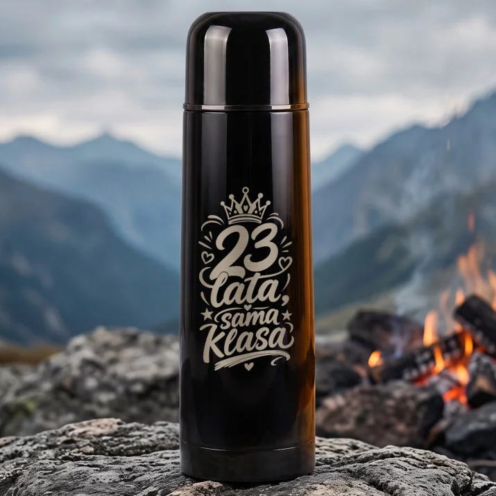 Termos 500ml Dla 23 Latki Prezent Na 20 Urodziny Dla Kobiety: 23 Lata, Sama Klasa Termos 500ml Dla 23 Latki Prezent Na 20 Urodziny Dla Kobiety: 23 Lata, Sama Klasa