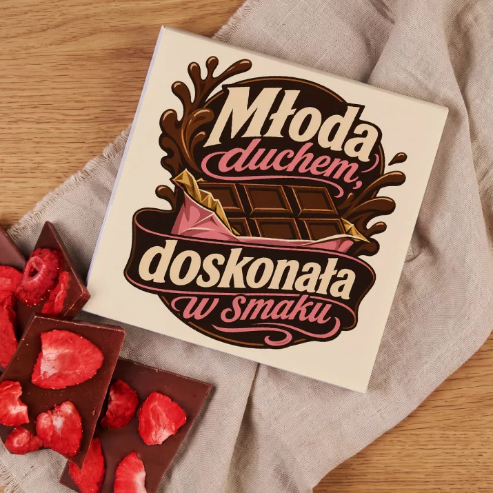 Czekolada Z Truskawkami Na 45 Urodziny Prezent Dla 45 Latki Kobiety: Retro Rozkosz