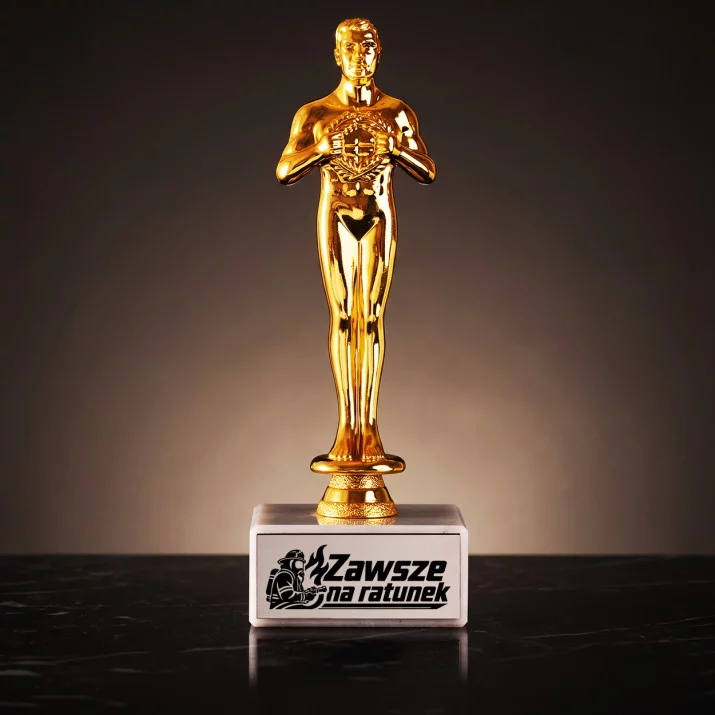 Statuetka Z Grawerem Dla Strażaka Prezent Dla Mężczyzny: Zawsze Na Ratunek