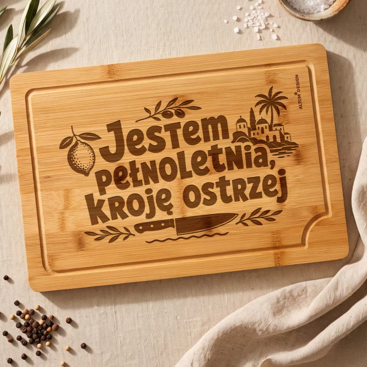 Deska Do Krojenia Na 18 Urodziny Prezent Dla Kobiety: Ostre Wejście W Dorosłość Deska Do Krojenia Na 18 Urodziny Prezent Dla Kobiety: Ostre Wejście W Dorosłość