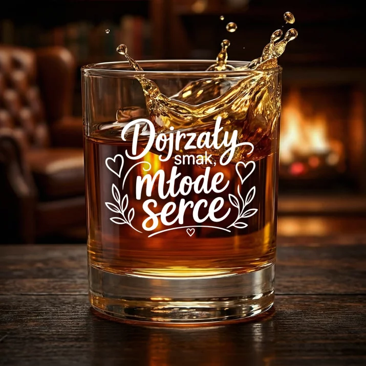 Szklanka Do Whisky Na 60 Urodziny Prezent Dla Kobiety: Dojrzały Smak, Młode Serce
