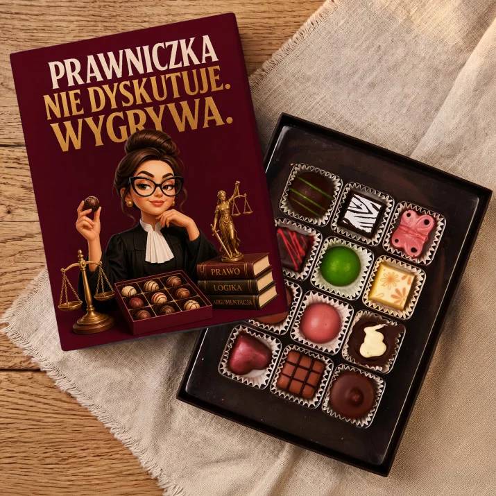 Czekoladki Dla Prawniczki Prezent Dla Kobiety: Prawniczka Nie Dyskutuje Czekoladki Dla Prawniczki Prezent Dla Kobiety: Prawniczka Nie Dyskutuje