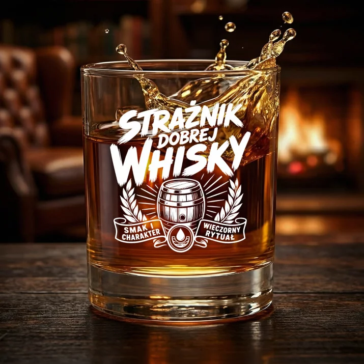 Szklanka Do Whisky Na 5 Rocznicę Ślubu Prezent Dla Mężczyzny: Strażnik Dobrej Whisky Szklanka Do Whisky Na 5 Rocznicę Ślubu Prezent Dla Mężczyzny: Strażnik Dobrej Whisky