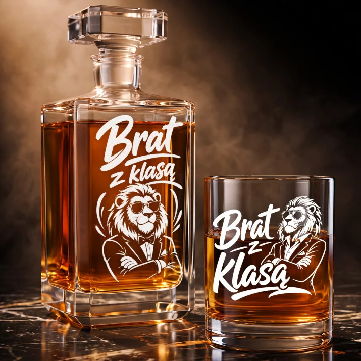Zestaw Do Whisky Dla Brata Prezent Dla Mężczyzny: Brat Z Klasą Zestaw Do Whisky Dla Brata Prezent Dla Mężczyzny: Brat Z Klasą