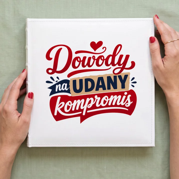 Album Na Zdjęcia Tradycyjny Na Rocznicę Związku Prezent Na Walentynki Dla Pary: Kompromis Z Humorem Album Na Zdjęcia Tradycyjny Na Rocznicę Związku Prezent Na Walentynki Dla Pary: Kompromis Z Humorem