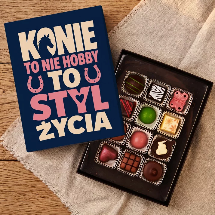 Czekoladki Dla Koniary Prezent Dla Kobiety: Konie To Styl Życia Czekoladki Dla Koniary Prezent Dla Kobiety: Konie To Styl Życia