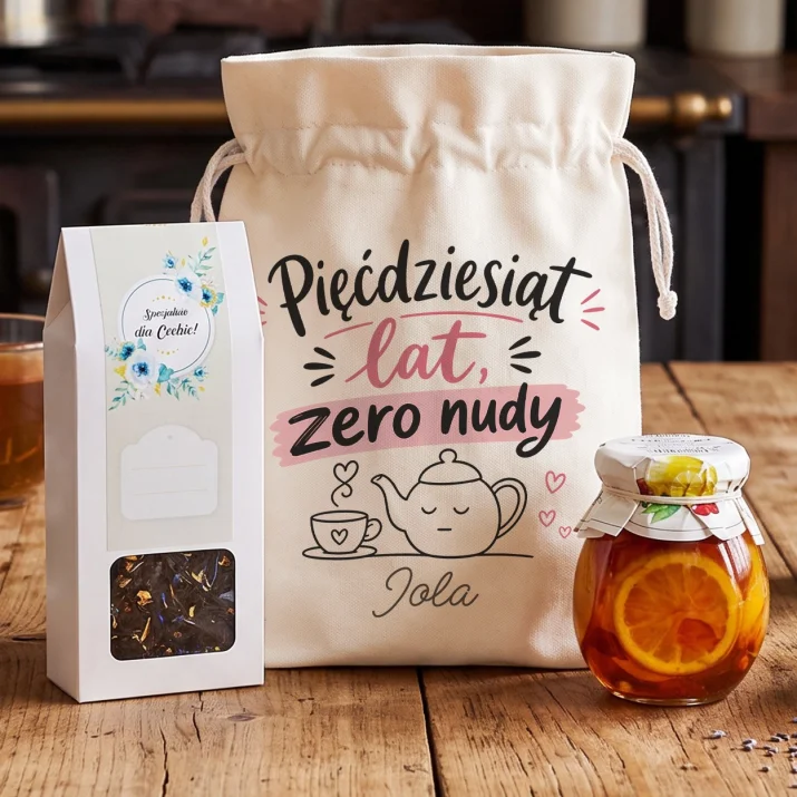 Zestaw Herbaciany Na 50 Prezent Na 50 Urodziny Dla Kobiety: Pięćdziesiąt Lat, Zero Zestaw Herbaciany Na 50 Prezent Na 50 Urodziny Dla Kobiety: Pięćdziesiąt Lat, Zero
