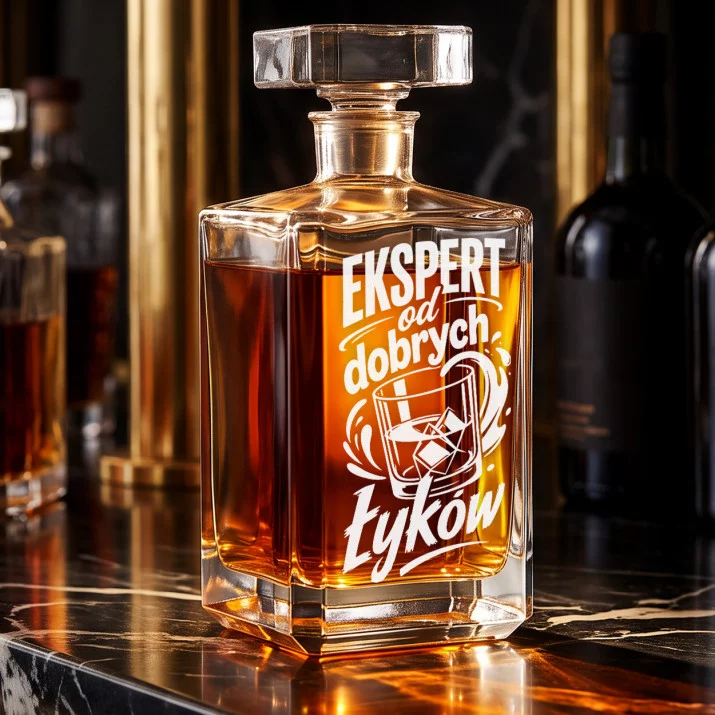 Karafka Do Whisky z Grawerem Dla Znajomego Prezent: Humor Przy Whisky Karafka Do Whisky z Grawerem Dla Znajomego Prezent: Humor Przy Whisky