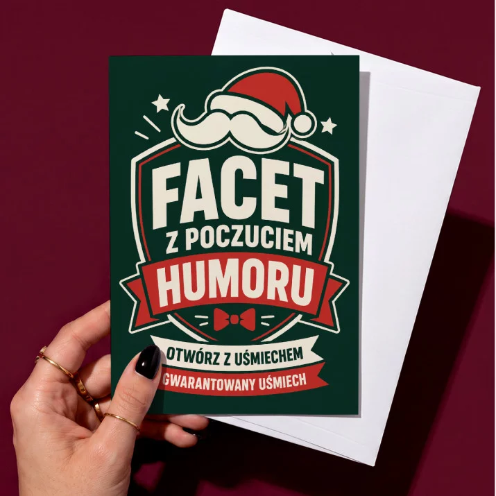 Kartka z Życzeniami Na Boże Narodzenie Dla Mężczyzny: Męski Humor Kartka z Życzeniami Na Boże Narodzenie Dla Mężczyzny: Męski Humor