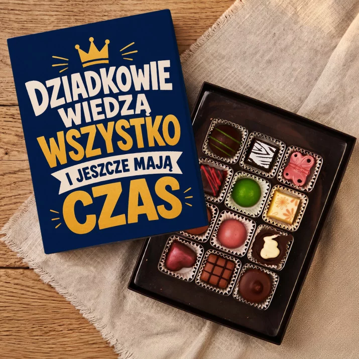 Czekoladki Dla Dziadków Prezent : Dziadkowie Wiedzą Wszystko Czekoladki Dla Dziadków Prezent : Dziadkowie Wiedzą Wszystko