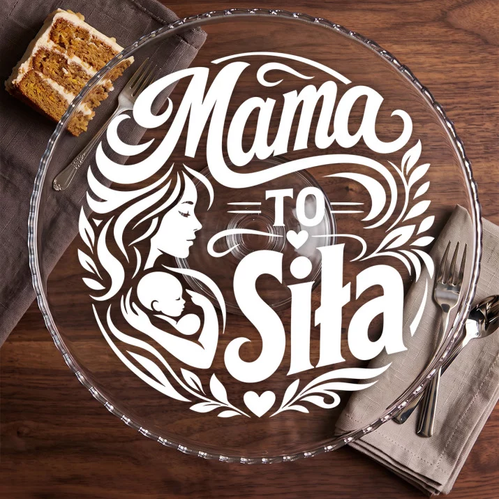 Patera Na Ciasto Dla Nowej Mamy Prezent Na Dzień Mamy Dla Kobiety: Manifest Macierzyństwa Patera Na Ciasto Dla Nowej Mamy Prezent Na Dzień Mamy Dla Kobiety: Manifest Macierzyństwa