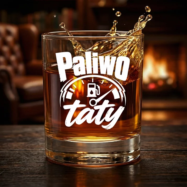 Szklanka Do Whisky Dla Taty Prezent Na Dzień Ojca Dla Mężczyzny: Paliwo Taty Szklanka Do Whisky Dla Taty Prezent Na Dzień Ojca Dla Mężczyzny: Paliwo Taty