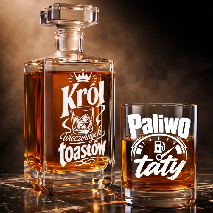 Zestaw Do Whisky Dla Taty Prezent Na Dzień Ojca Dla Mężczyzny: Wieczorny Toast Zestaw Do Whisky Dla Taty Prezent Na Dzień Ojca Dla Mężczyzny: Wieczorny Toast