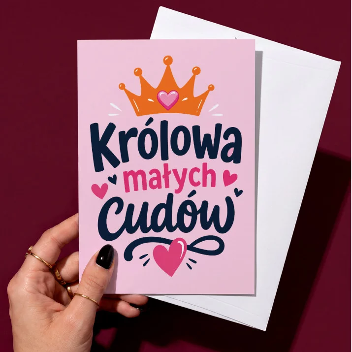 Kartka z Życzeniami Na Pępkowe Dla Kobiety: Małe Cuda Macierzyństwa Kartka z Życzeniami Na Pępkowe Dla Kobiety: Małe Cuda Macierzyństwa