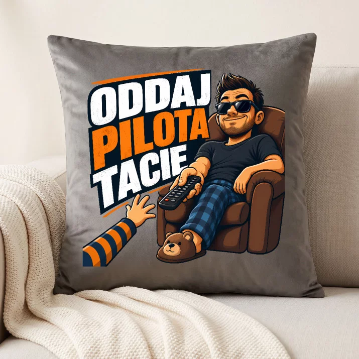 Poduszka Dekoracyjna Na Dzień Ojca Prezent Dla Taty Mężczyzny: Oddaj Pilota Tacie Poduszka Dekoracyjna Na Dzień Ojca Prezent Dla Taty Mężczyzny: Oddaj Pilota Tacie
