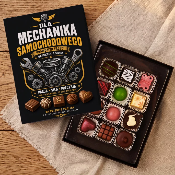 Czekoladki Dla Mechanika Samochodowego Prezent Dla Mężczyzny: Praliny Dla Mechanika Czekoladki Dla Mechanika Samochodowego Prezent Dla Mężczyzny: Praliny Dla Mechanika