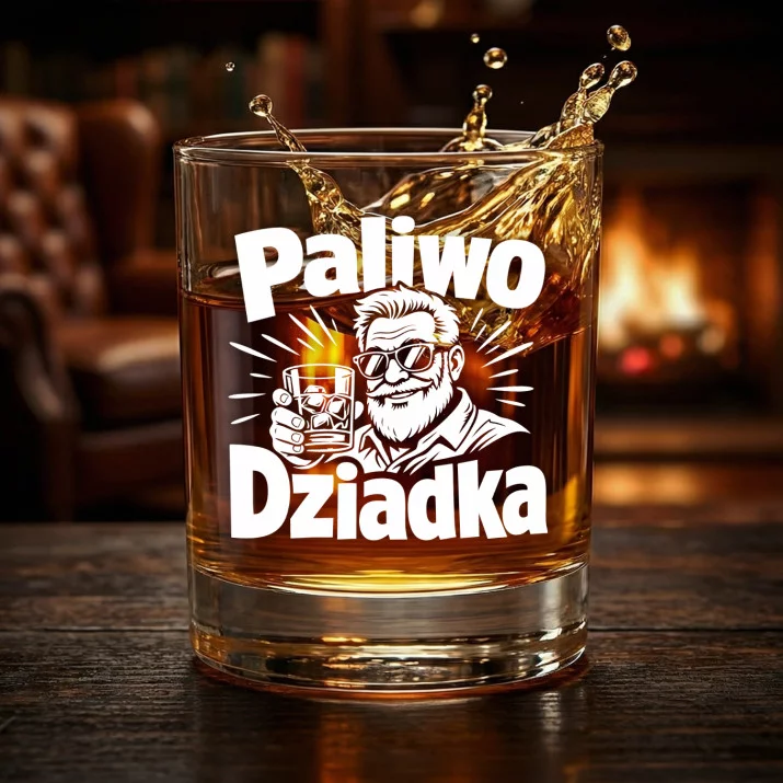 Szklanka Do Whisky Dla Dziadka Prezent Na Dzień Dziadka Dla Mężczyzny: Paliwo Dziadka Szklanka Do Whisky Dla Dziadka Prezent Na Dzień Dziadka Dla Mężczyzny: Paliwo Dziadka